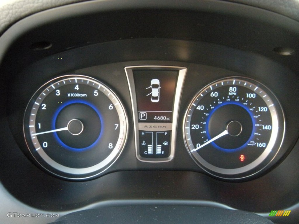 2013 Azera  - Smoke Gray Metallic / Graphite Black photo #44