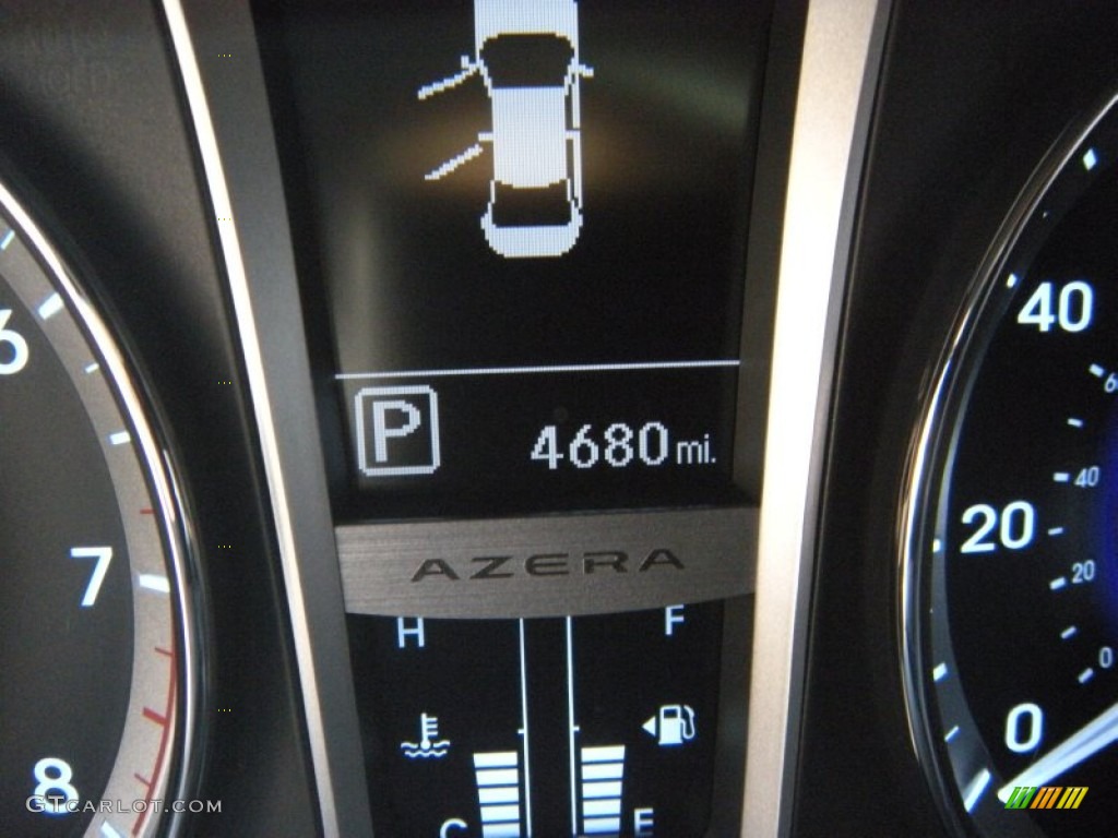 2013 Azera  - Smoke Gray Metallic / Graphite Black photo #45