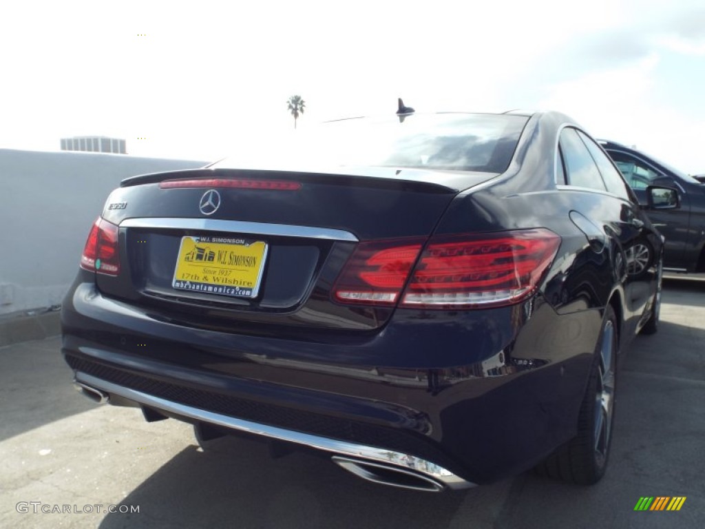 2014 E 550 Coupe - Black / Black photo #4