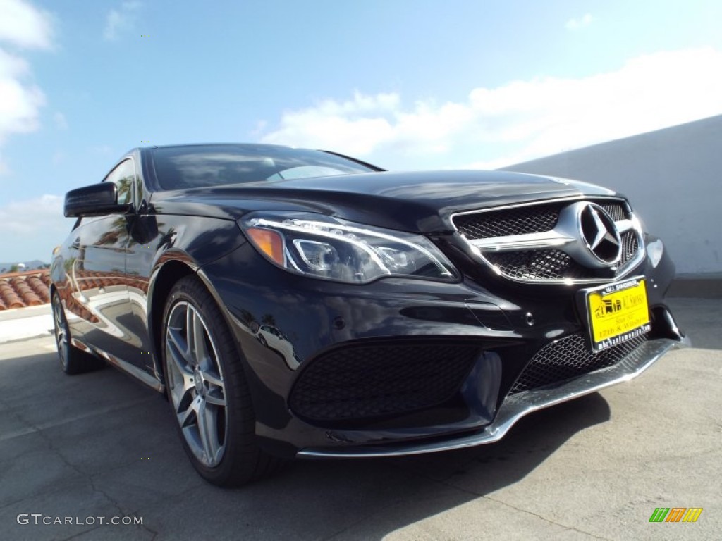 2014 E 550 Coupe - Black / Black photo #11