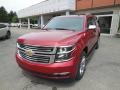 2015 Crystal Red Tintcoat Chevrolet Suburban LTZ 4WD  photo #4