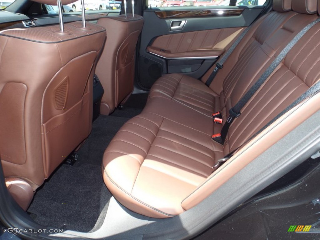 2014 Mercedes-Benz E E250 BlueTEC 4Matic Sedan Rear Seat Photo #94557049