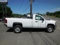 Summit White - Silverado 2500HD WT Regular Cab Photo No. 11