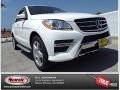 2014 Polar White Mercedes-Benz ML 350  photo #1