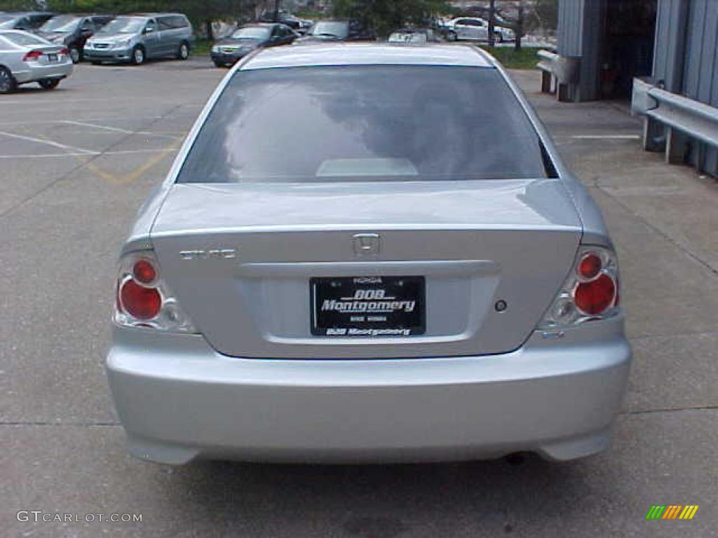 2005 Civic EX Coupe - Satin Silver Metallic / Black photo #6