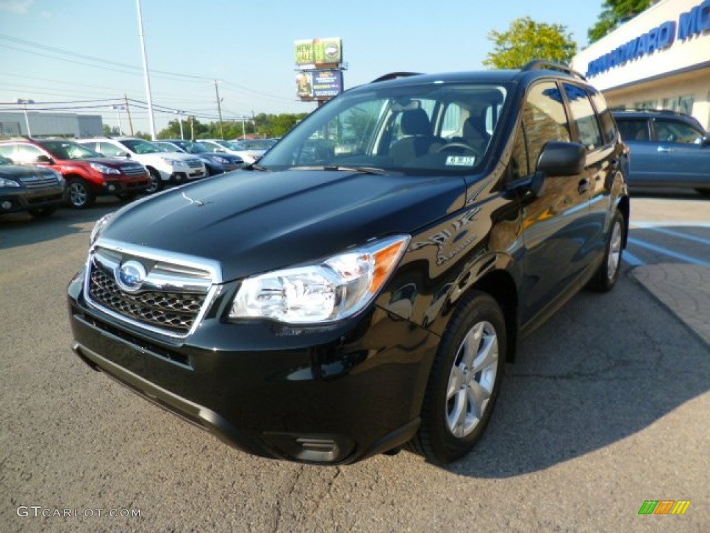 Crystal Black Silica 2015 Subaru Forester 2.5i Exterior Photo #94559788