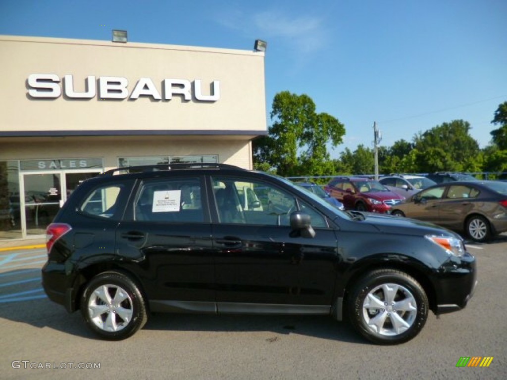 Crystal Black Silica 2015 Subaru Forester 2.5i Exterior Photo #94559867