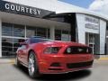 2013 Red Candy Metallic Ford Mustang GT Convertible  photo #1