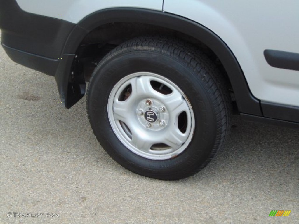 2004 CR-V LX - Satin Silver Metallic / Black photo #3
