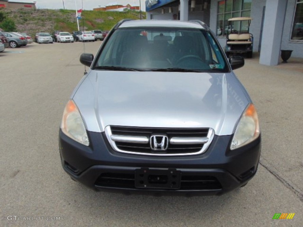 2004 CR-V LX - Satin Silver Metallic / Black photo #4