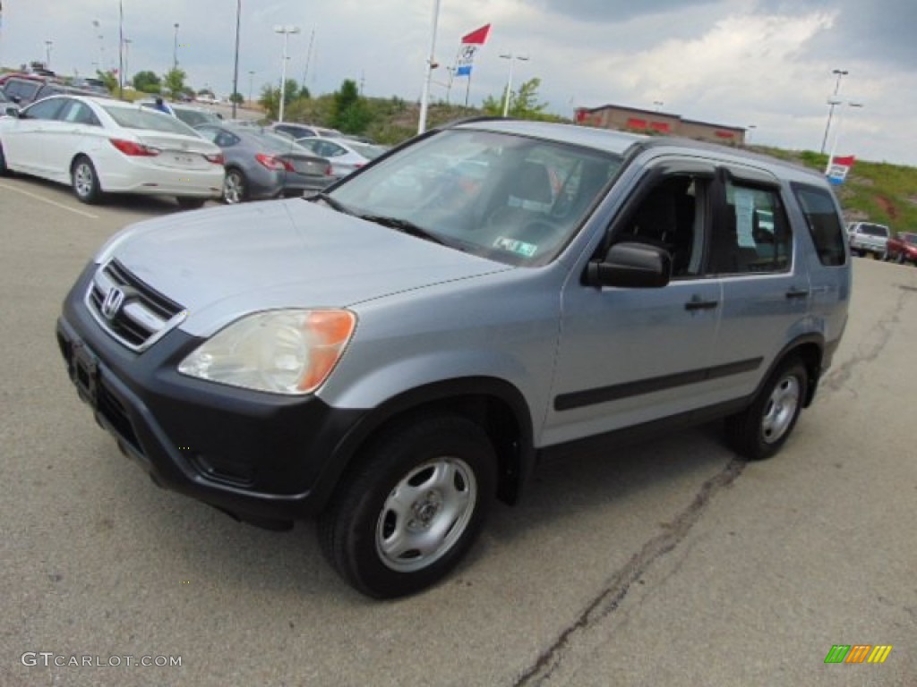 2004 CR-V LX - Satin Silver Metallic / Black photo #5
