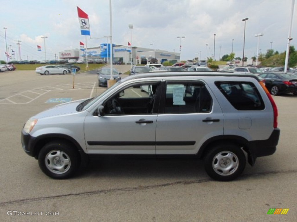 2004 CR-V LX - Satin Silver Metallic / Black photo #6
