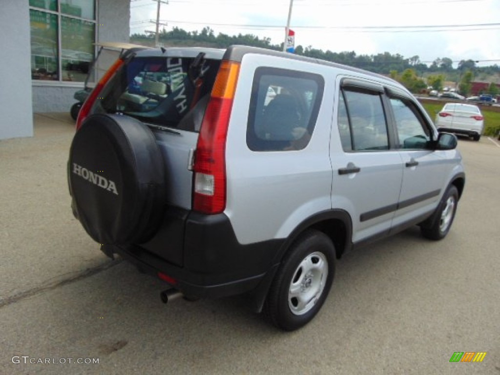 2004 CR-V LX - Satin Silver Metallic / Black photo #9