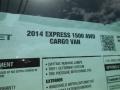 Summit White - Express 1500 Cargo WT AWD Photo No. 15