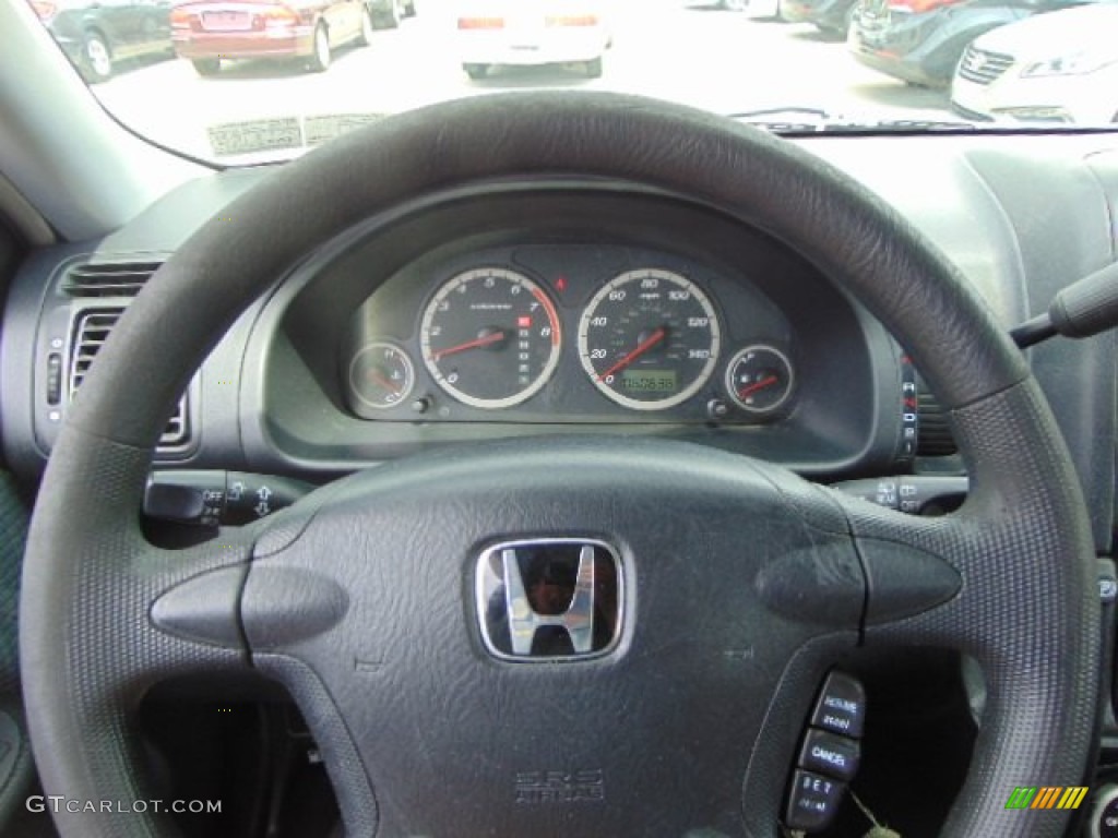 2004 CR-V LX - Satin Silver Metallic / Black photo #16