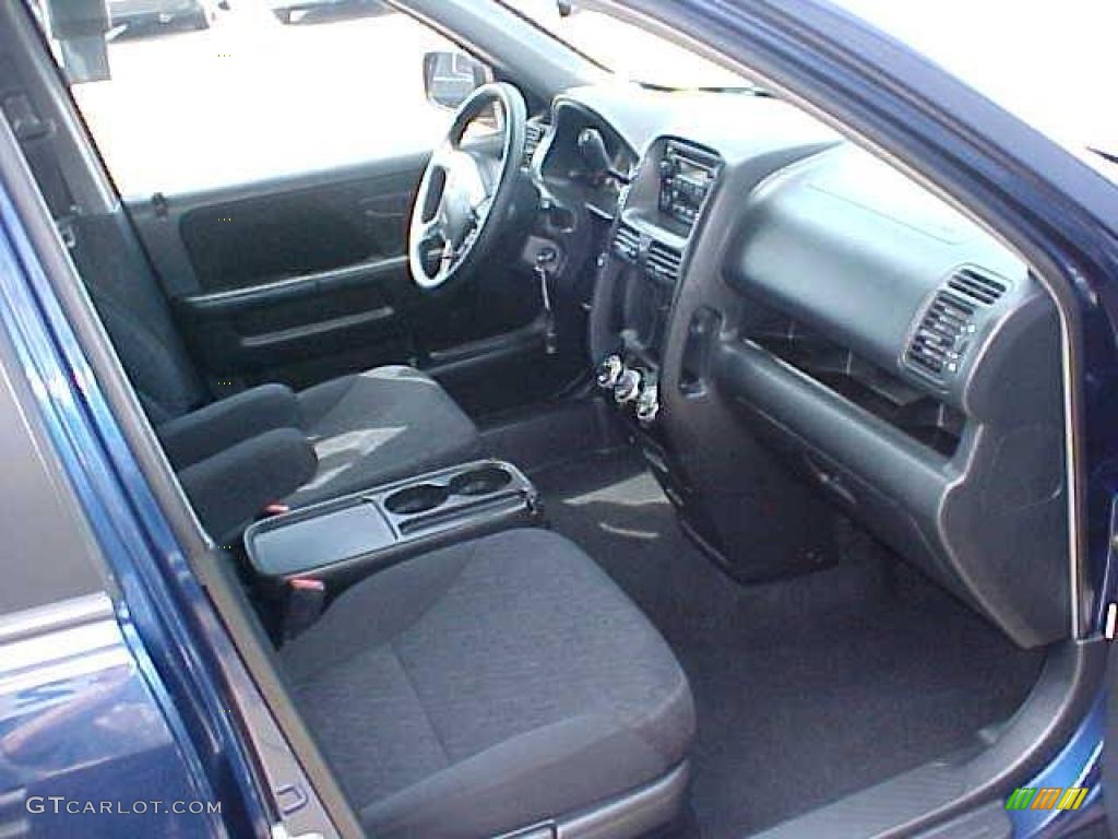 2005 CR-V LX 4WD - Eternal Blue Pearl / Black photo #12