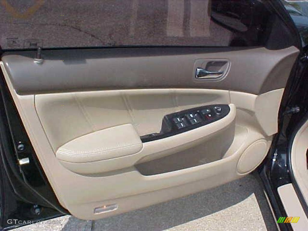 2006 Accord EX-L V6 Sedan - Nighthawk Black Pearl / Ivory photo #6