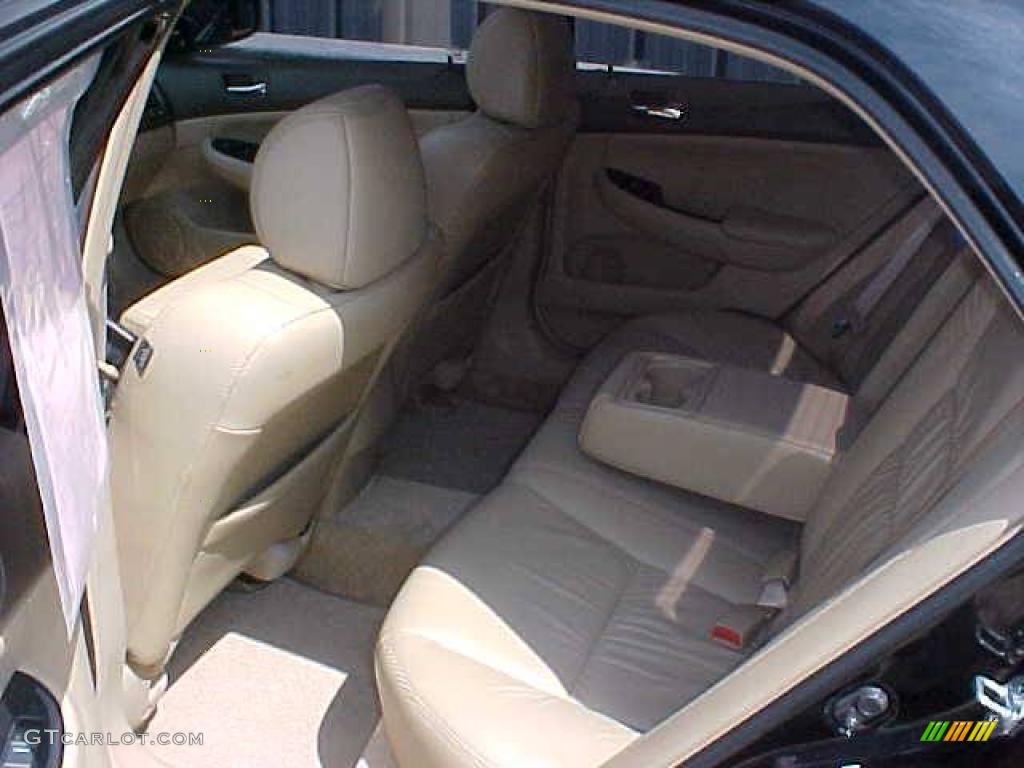2006 Accord EX-L V6 Sedan - Nighthawk Black Pearl / Ivory photo #8