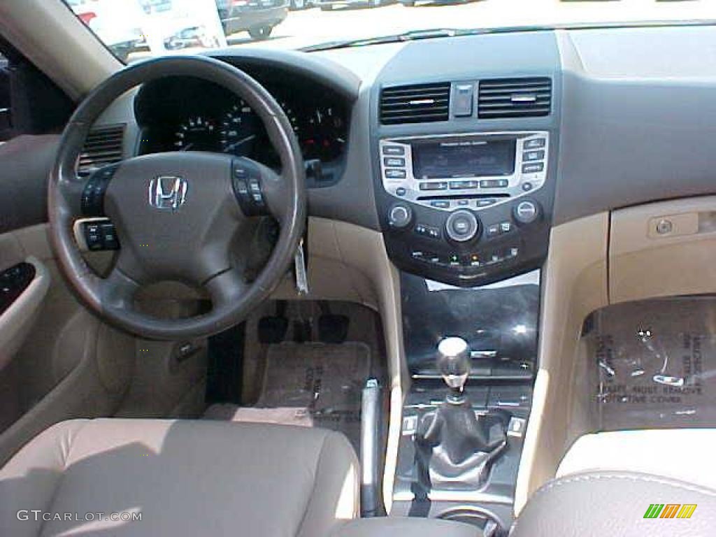 2006 Accord EX-L V6 Sedan - Nighthawk Black Pearl / Ivory photo #12