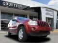 2006 Inferno Red Crystal Pearl Jeep Grand Cherokee Laredo  photo #1