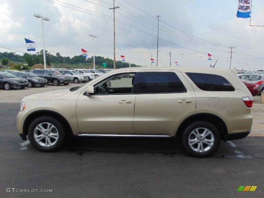 White Gold 2011 Dodge Durango Express 4x4 Exterior Photo #94563259