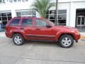 2006 Inferno Red Crystal Pearl Jeep Grand Cherokee Laredo  photo #2