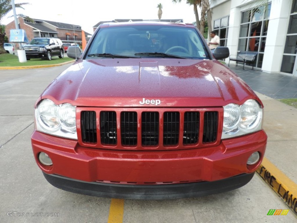 2006 Grand Cherokee Laredo - Inferno Red Crystal Pearl / Medium Slate Gray photo #4