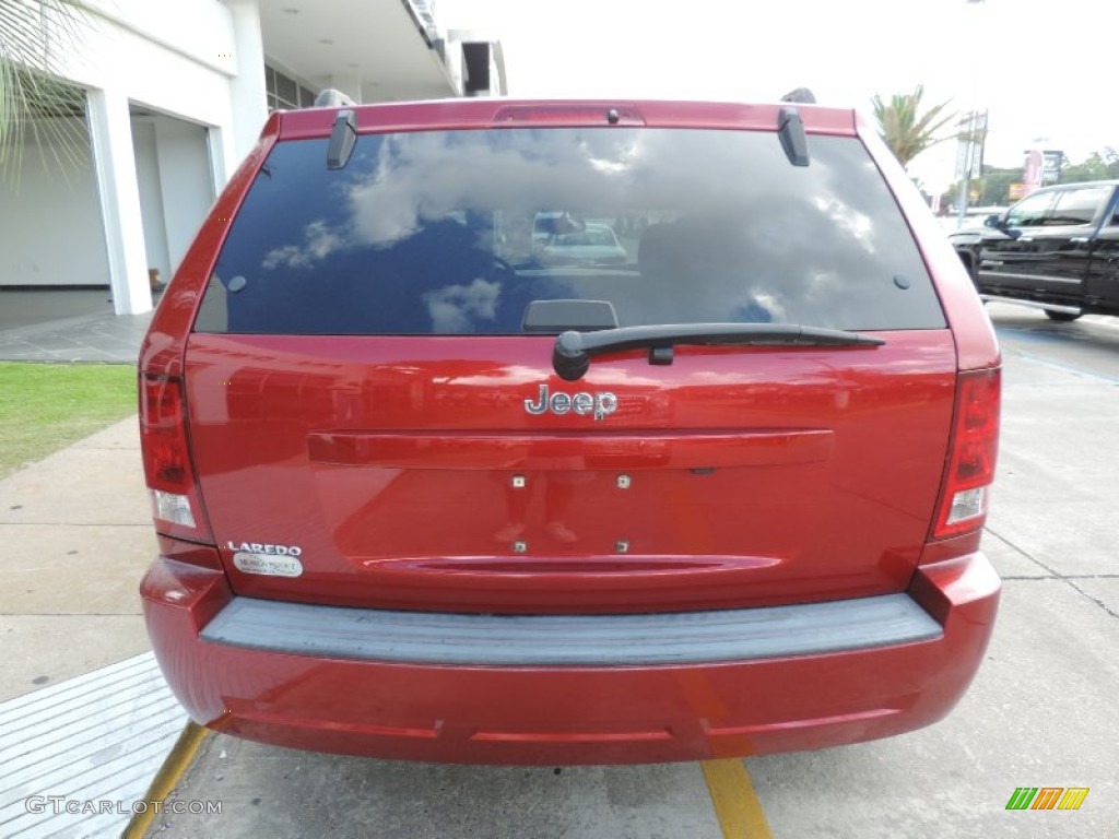 2006 Grand Cherokee Laredo - Inferno Red Crystal Pearl / Medium Slate Gray photo #5
