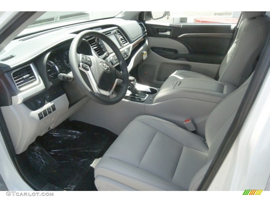 Ash Interior 2014 Toyota Highlander Hybrid Limited AWD Photo #94563373