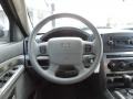 2006 Jeep Grand Cherokee Medium Slate Gray Interior Steering Wheel Photo