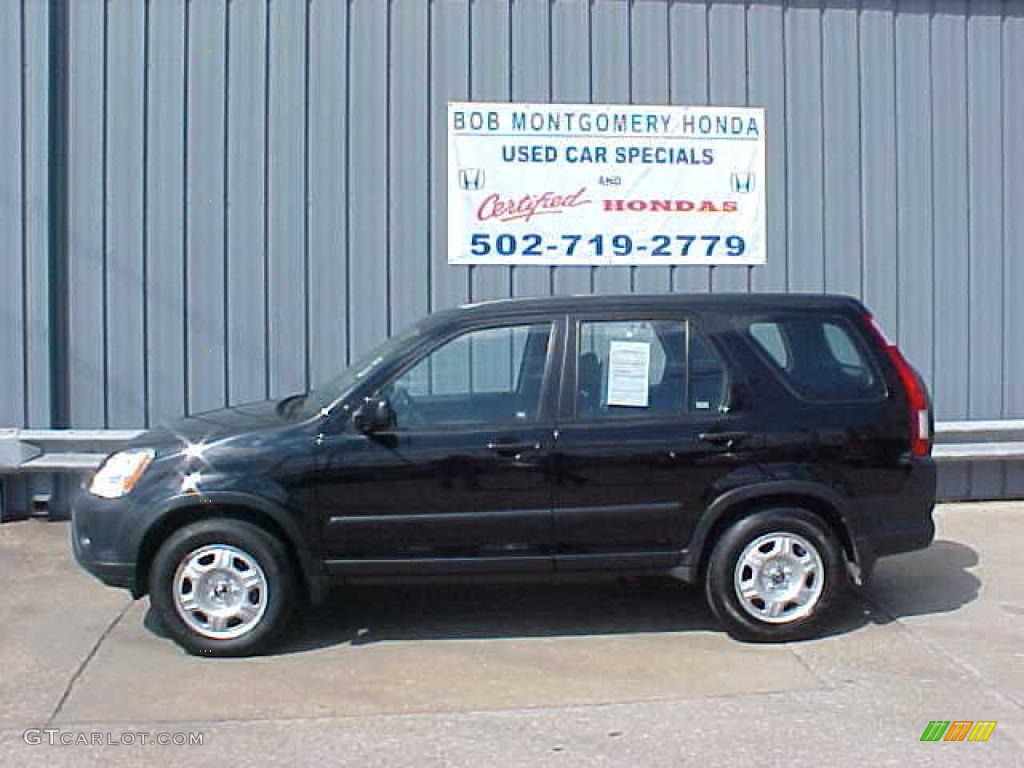 2006 CR-V LX 4WD - Nighthawk Black Pearl / Black photo #1