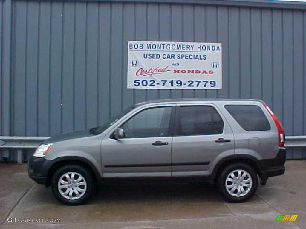 2006 CR-V EX 4WD - Pewter Pearl / Black photo #1