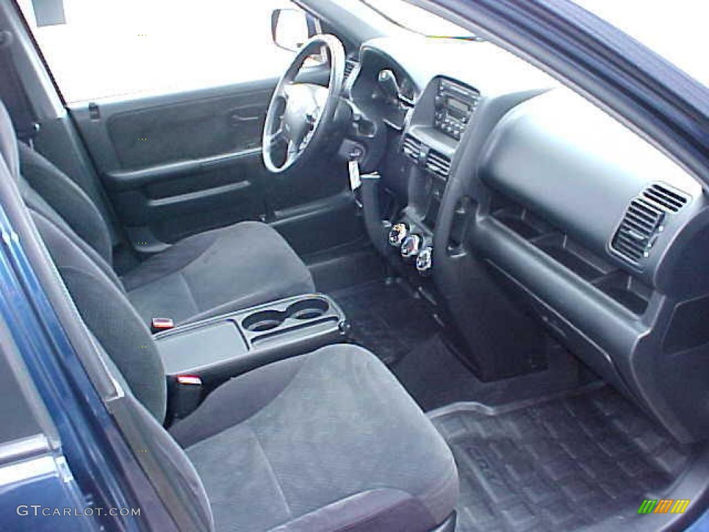2006 CR-V EX 4WD - Royal Blue Pearl / Black photo #13