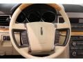 2012 Lincoln MKZ Light Camel Interior Steering Wheel Photo
