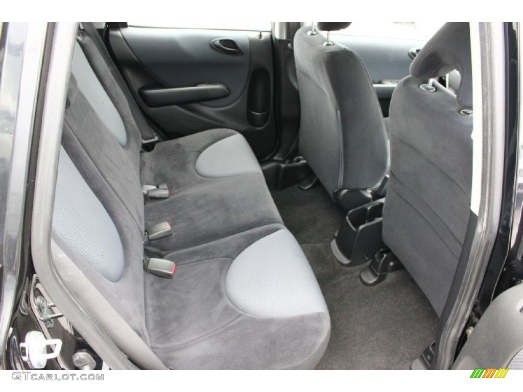 2007 Honda Fit Sport Rear Seat Photo #94566322