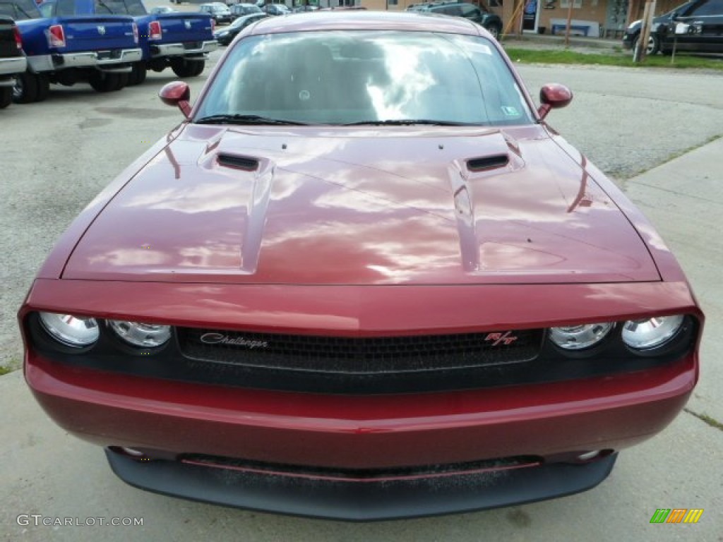 2014 Challenger R/T 100th Anniversary Edition - High Octane Red Pearl / Anniversary Dark Slate Gray/Foundry Black photo #8