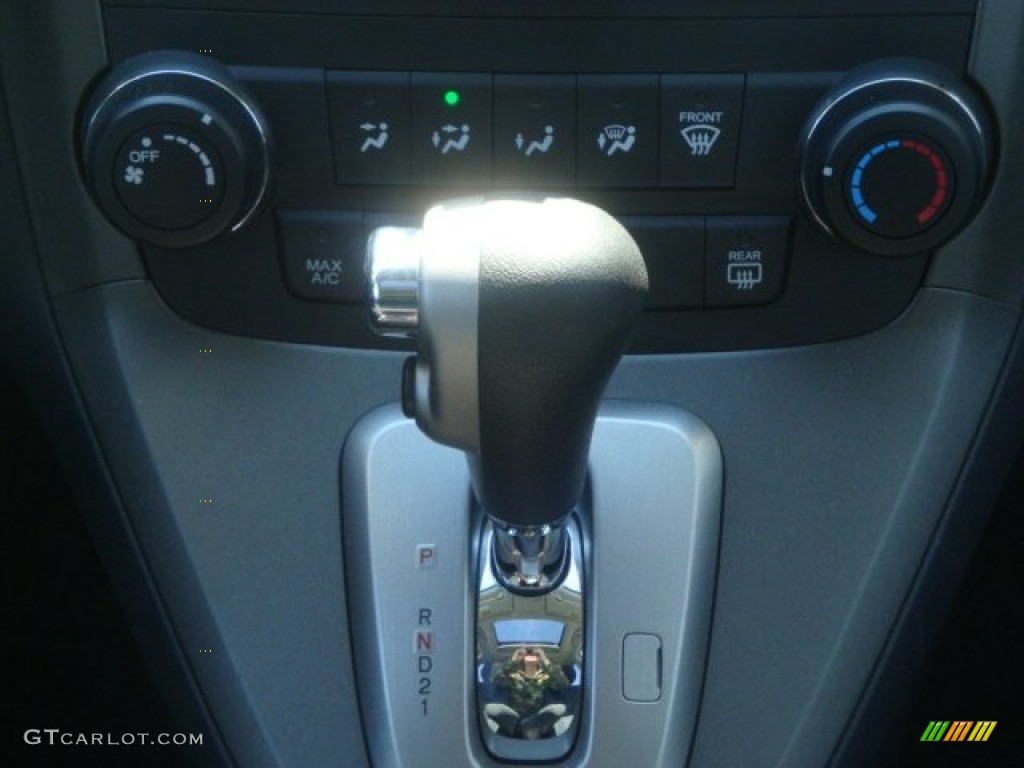 2011 CR-V EX 4WD - Polished Metal Metallic / Black photo #25