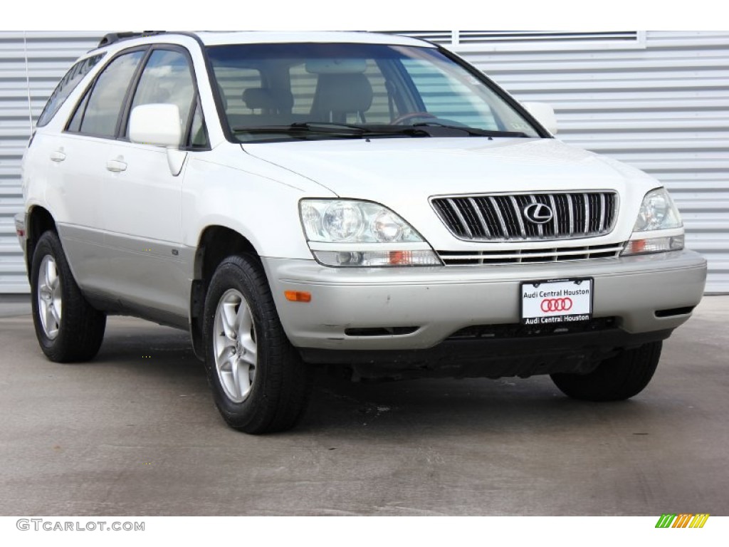 2001 RX 300 - White Gold Crystal / Ivory photo #1