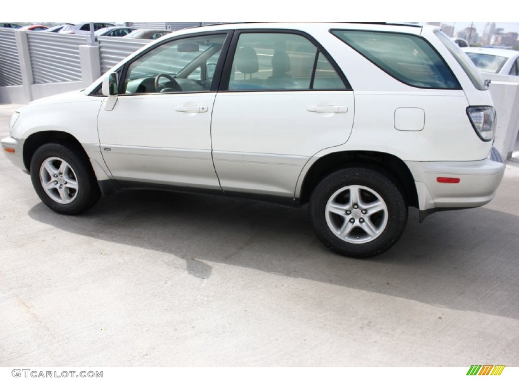 2001 RX 300 - White Gold Crystal / Ivory photo #7