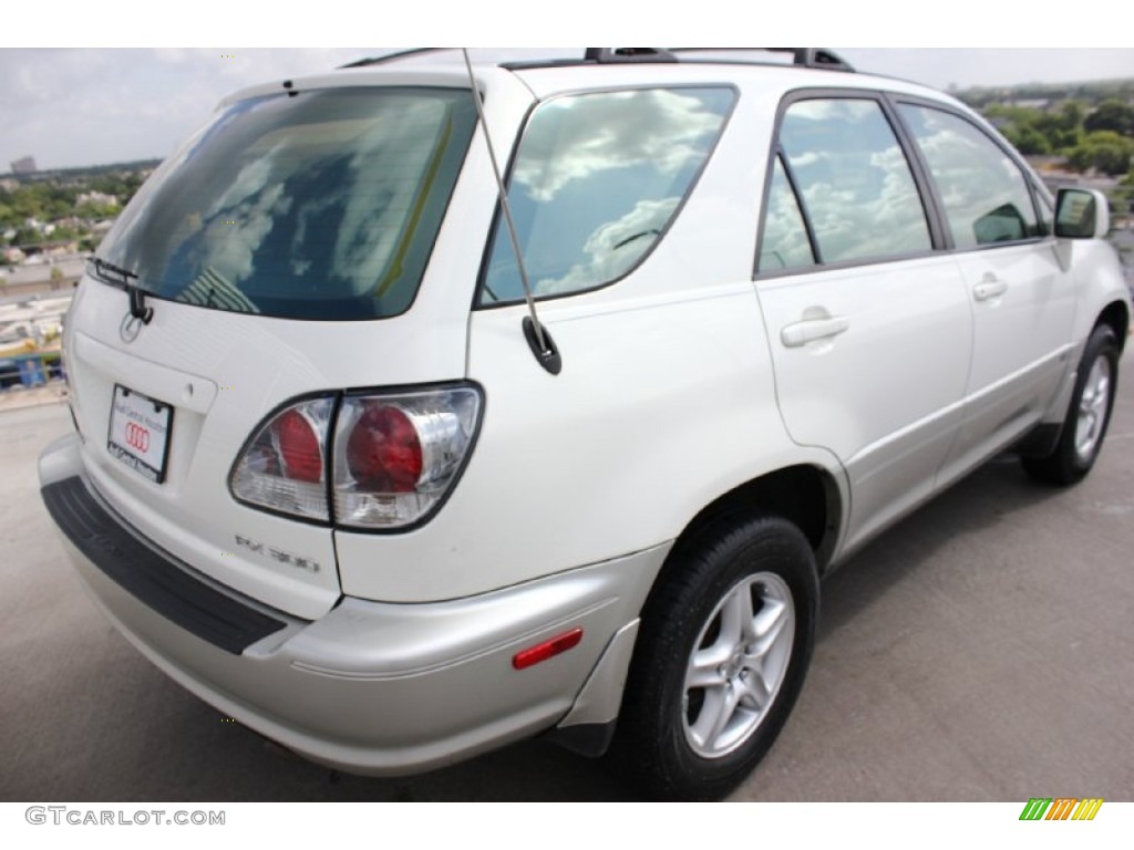 2001 RX 300 - White Gold Crystal / Ivory photo #9
