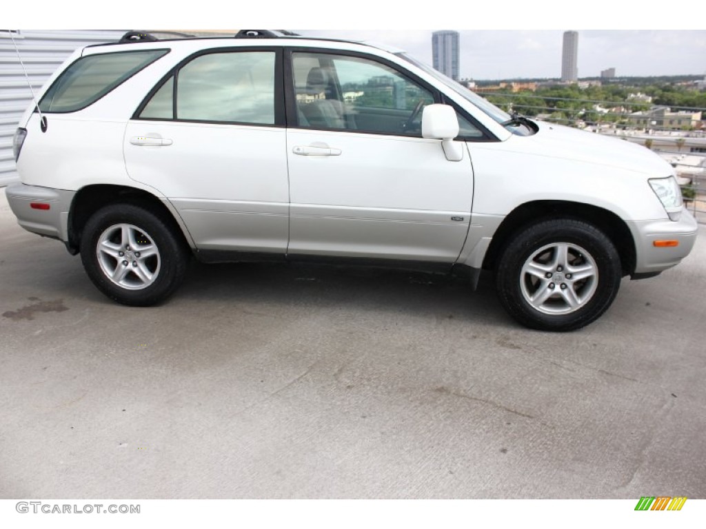 2001 RX 300 - White Gold Crystal / Ivory photo #12