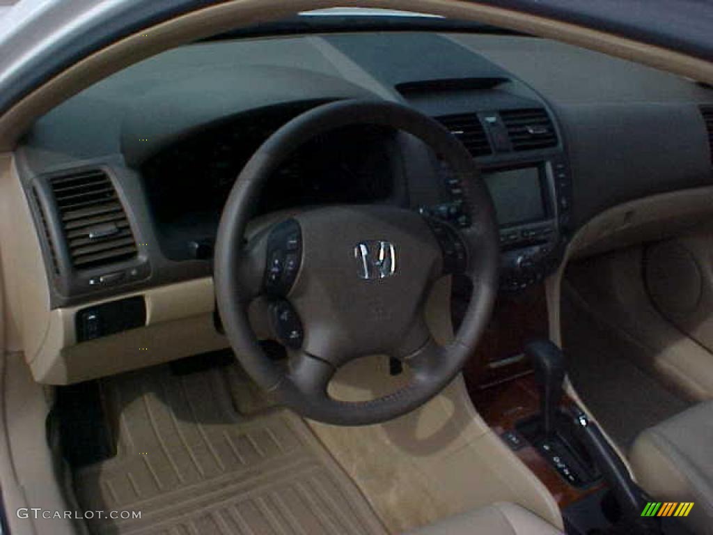 2007 Accord EX Sedan - Taffeta White / Ivory photo #5