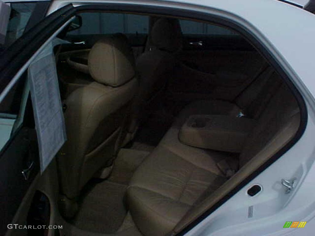 2007 Accord EX Sedan - Taffeta White / Ivory photo #6