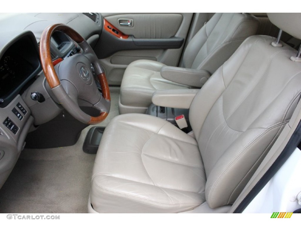 2001 RX 300 - White Gold Crystal / Ivory photo #16