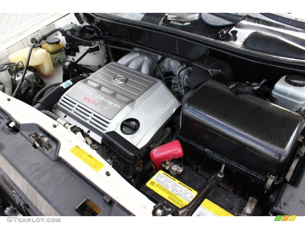 2001 RX 300 - White Gold Crystal / Ivory photo #41