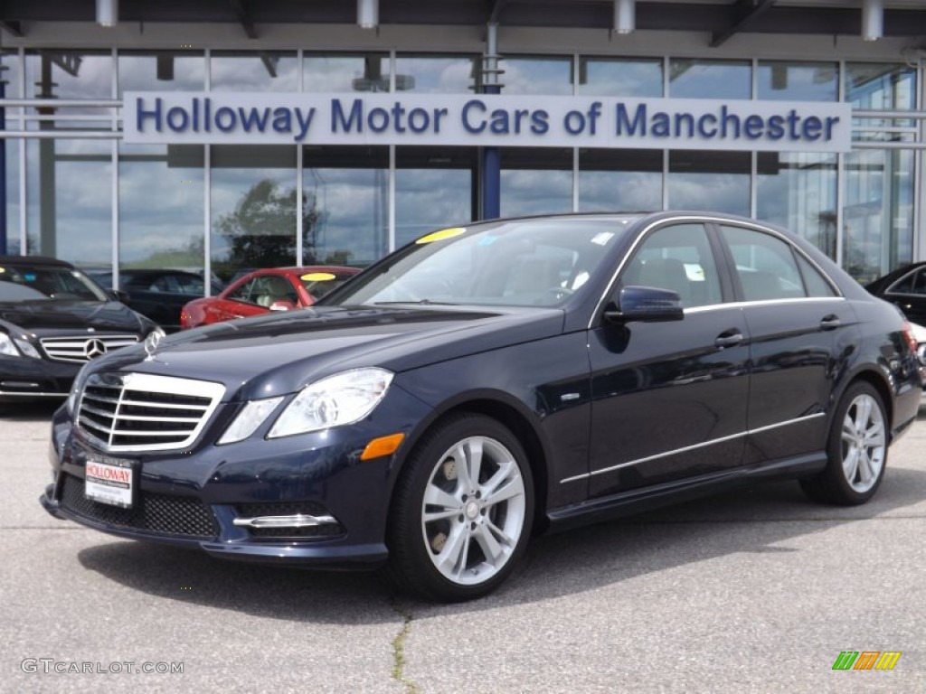 Lunar Blue Metallic Mercedes-Benz E