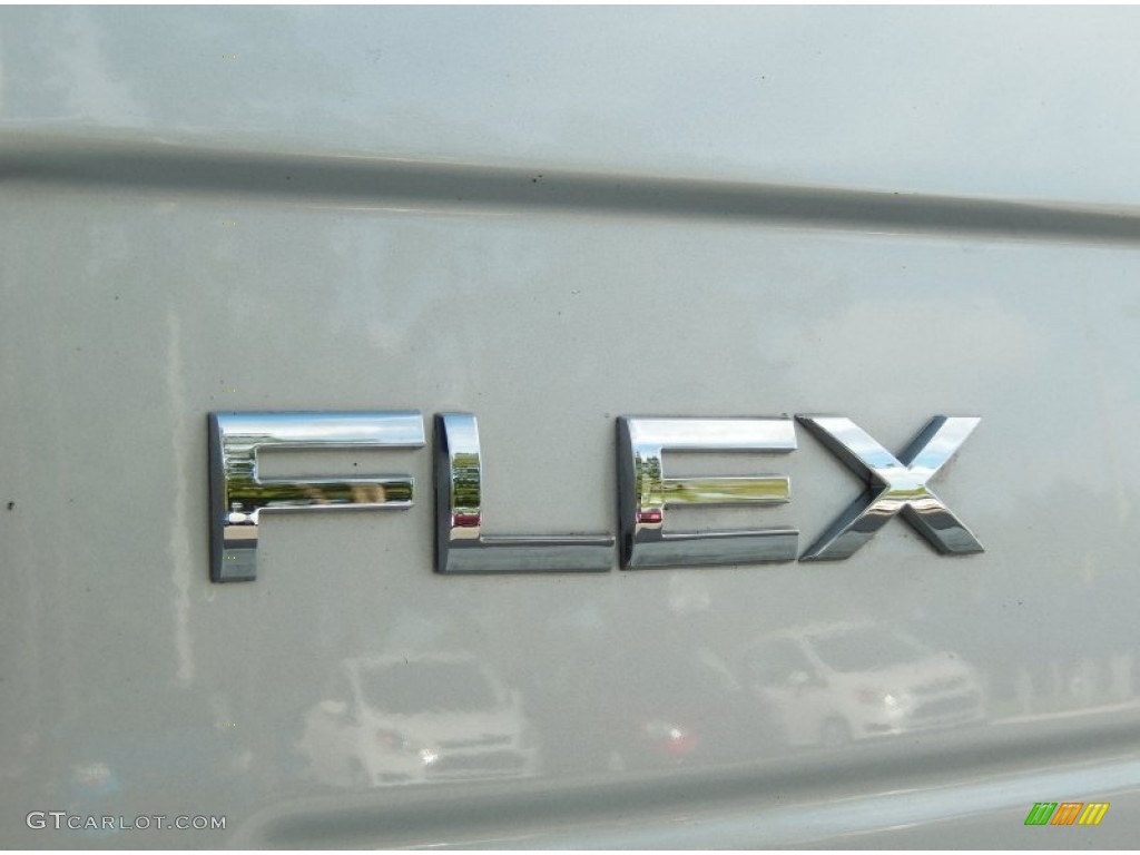 2010 Flex SEL AWD - Ingot Silver Metallic / Medium Light Stone photo #8