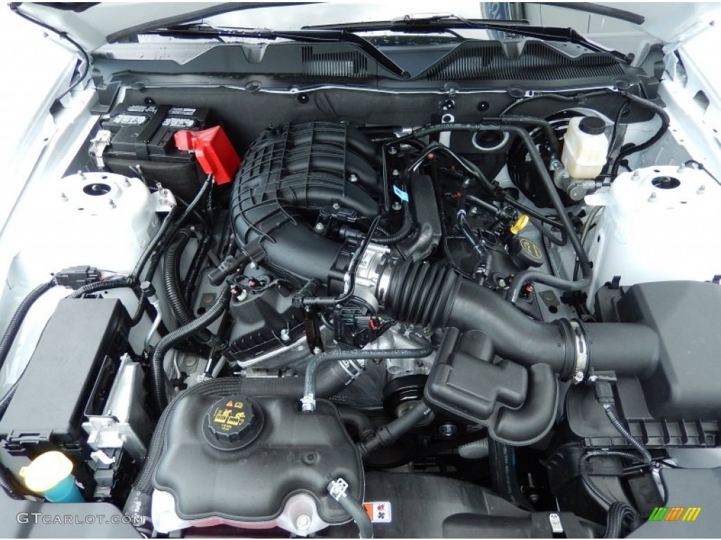 2014 Ford Mustang V6 Premium Coupe Engine Photos
