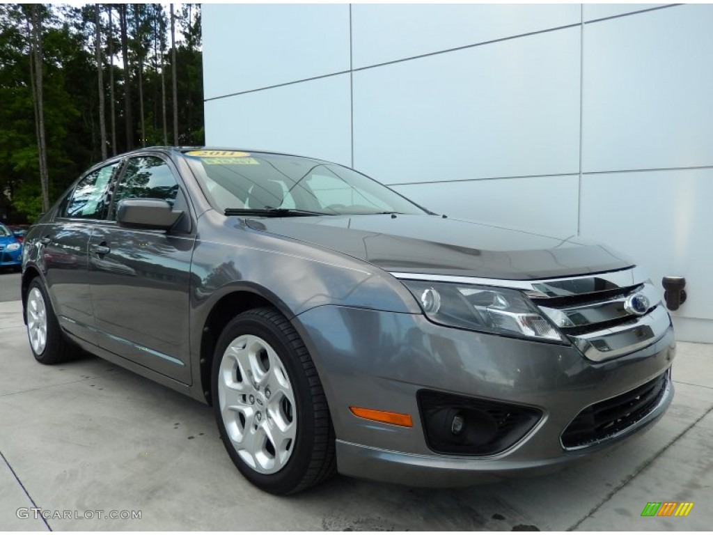 Sterling Grey Metallic 2011 Ford Fusion SE Exterior Photo #94572700
