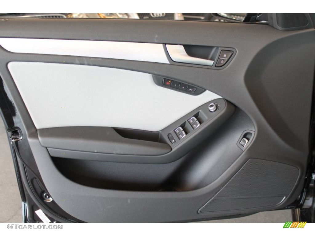 2014 A4 2.0T quattro Sedan - Phantom Black Pearl / Titanium Grey photo #10